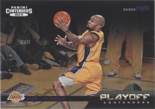 2012-13 Panini Contenders - Derek Fisher #18
