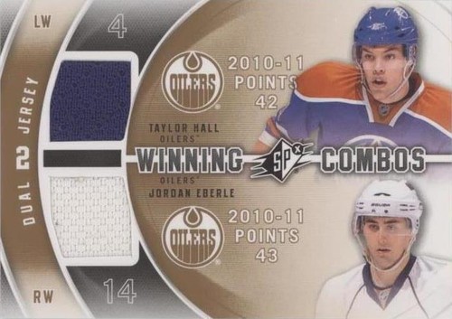2011-12 SPx - Jordan Eberle Taylor Hall #WC-EH