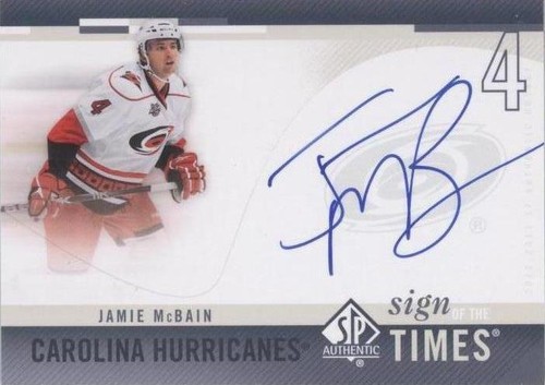 2010-11 SP Authentic - Jamie McBain #SOT-JM