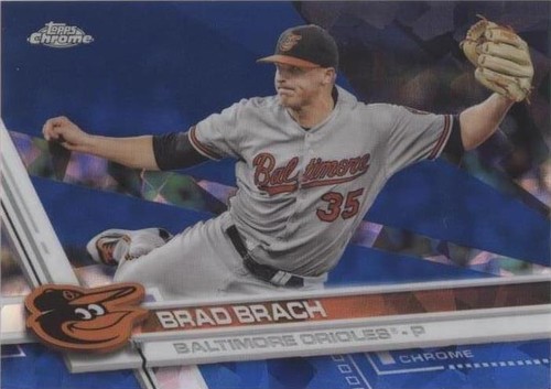 2017 Topps Chrome Sapphire Edition - Brad Brach #619