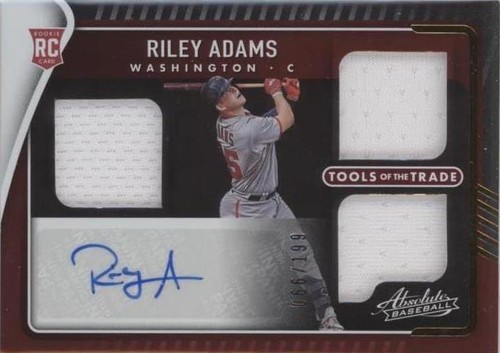 2022 Panini Absolute - Riley Adams #TT3S-RA
