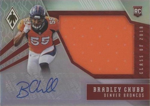 2018 Panini Phoenix Bradley Chubb #RJ-BC