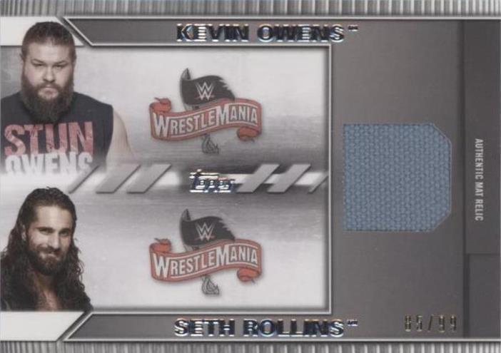 2021 Topps WWE Undisputed - Kevin Owens Seth Rollins #MA-KS