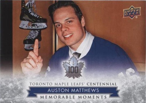 2017 Upper Deck Toronto Maple Leafs Centennial - Auston Matthews #198