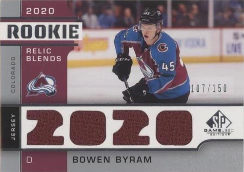 2020-21 Upper Deck SP Game Used - Bowen Byram #RB-BB