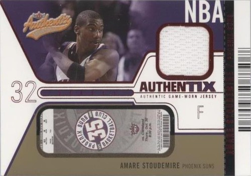 2003-04 Fleer Authentix - Amar'e Stoudemire #JA-AS