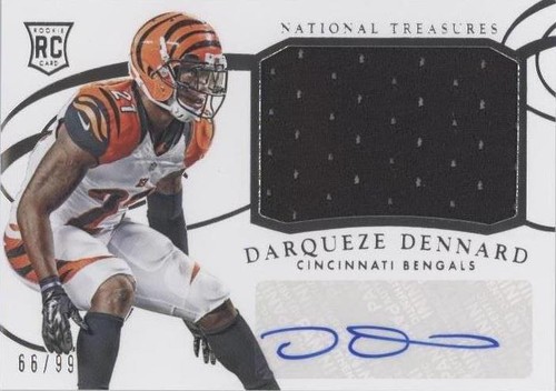 2014 Panini National Treasures Darqueze Dennard #251