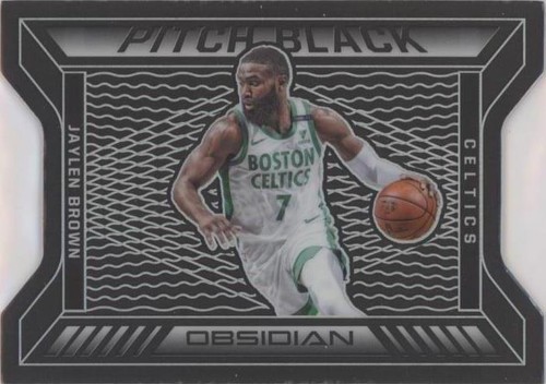 超貴重！！！Jaylen Brown Obsidian Yellow 10シリ 超貴重！！！Jaylen Brown Obsidian Yellow 10シリ 2020-21