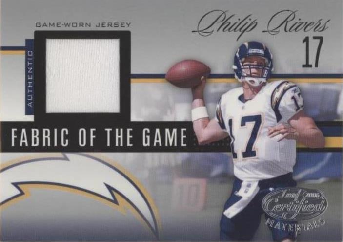 2006 Leaf Certified Materials Philip Rivers #FOTG-121