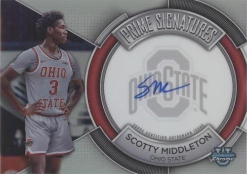 2023-24 Bowman University Chrome - Scotty Middleton #PCS-SM