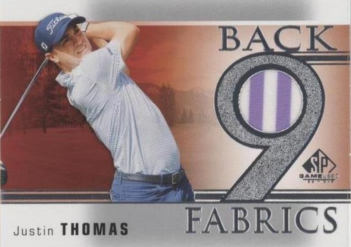 2021 SP Game Used - Justin Thomas #B9-JT