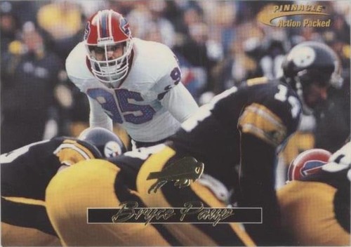 1996 Pinnacle Action Packed Bryce Paup #66