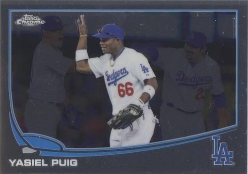 2013 Topps Chrome - Yasiel Puig #138