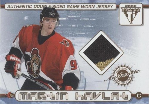 2001-02 Pacific Private Stock Titanium - Martin Havlat Roman Cechmanek #60