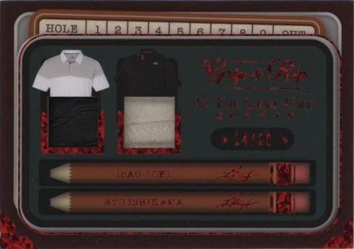 2022 Leaf In The Game Used Sports Golf Trading Cards