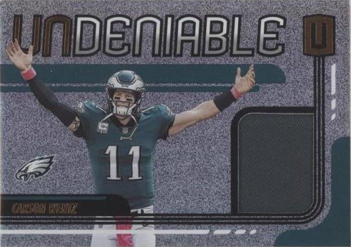 2019 Panini Unparalleled Carson Wentz #UN-CW
