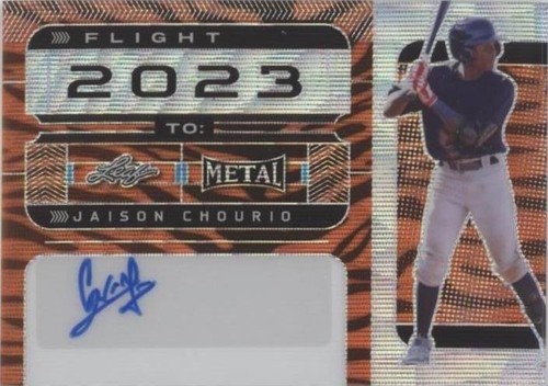 2022 Leaf Metal - Jaison Chourio #FT-JC2