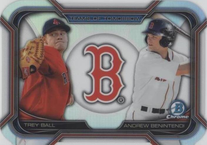 2015 Bowman Draft - Andrew Benintendi Trey Ball #TDC-1