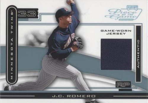 2003 Playoff Piece of the Game - J.C. Romero #POG-44