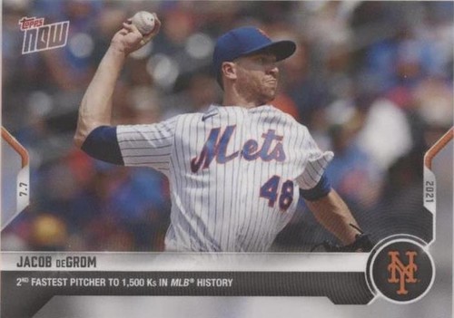 2021 Topps Now - Jacob deGrom #472