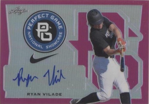 2016 Leaf Perfect Game National Showcase - Ryan Vilade #BA-RV1