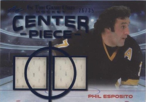 2020-21 Leaf In the Game Used - Phil Esposito #CP-13