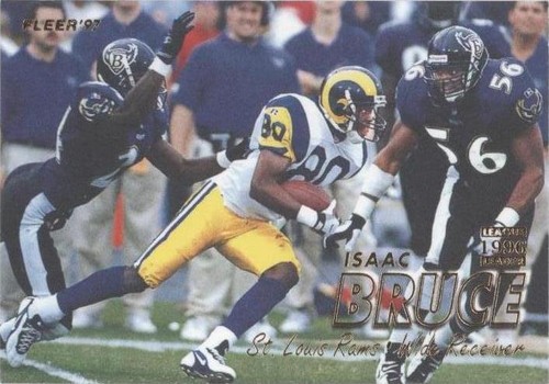 1997 Fleer Isaac Bruce #9