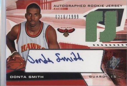 2004-05 SPx - Donta Smith #138