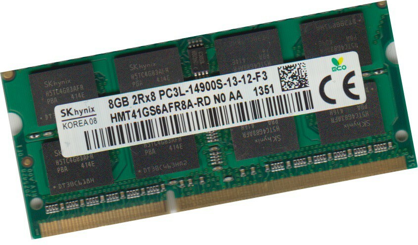 SK Hynix 32Gb 2x 16GB SODIMM DDR4 3200 PC4 1Rx16 HMAA2GS6CJR8N-XN