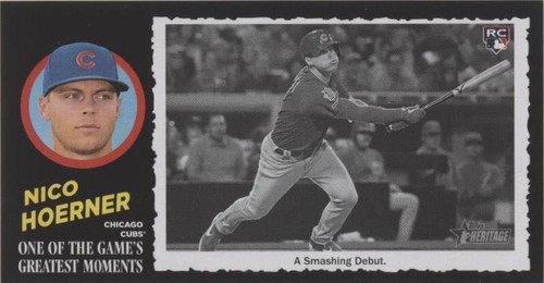 2020 Topps Heritage High Number - Nico Hoerner #49