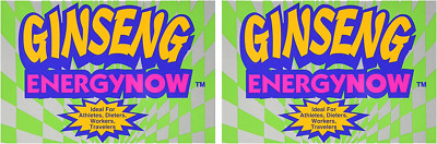 Ginseng Energy Now 48 Packs X 3 to a Pack
