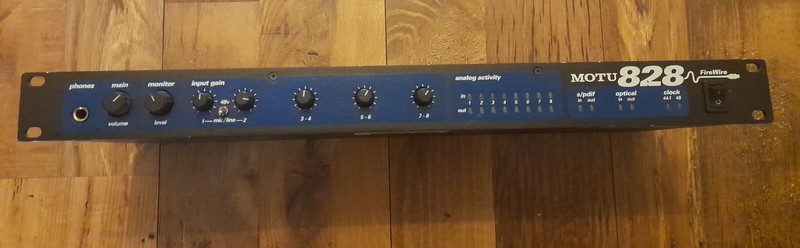 Audio Interface Motu 828 Firewire