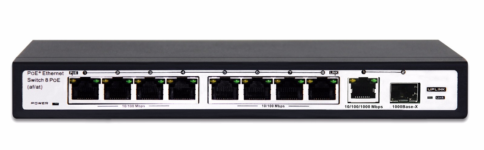 120w 10ポートpoeスイッチ 8x2.5g 2x10g sfp+ Amazon.com: 10 Port 2.5Gb Unmanaged PoE Switch with 8*2.5G