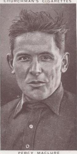 1939 Churchman's Kings of Speed - Percy Maclure #19