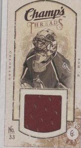 2009-10 Upper Deck Champ's - Patrick Roy #MT-PR
