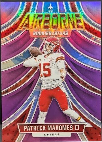 2024 Panini Rookies & Stars - Airborne Patrick Mahomes II #A-PMS Purple ...