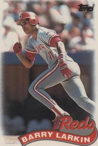 1989 Topps League Leaders Minis - Barry Larkin #11