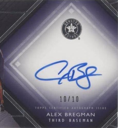 2017 Topps Diamond Icons - Alex Bregman #DA-AB