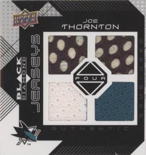 2008-09 Upper Deck Black Diamond - Joe Thornton #BDJ-JT