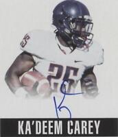 2014 Leaf Originals Ka'Deem Carey #KDC