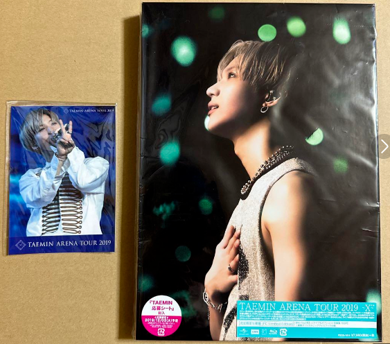 完璧 ARENA TAEMIN SHINee TOUR Blu-ray 2 Edition Limited FC X 2019 ミュージック