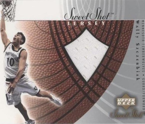 2002-03 Upper Deck Sweet Shot - Wally Szczerbiak #WS-J