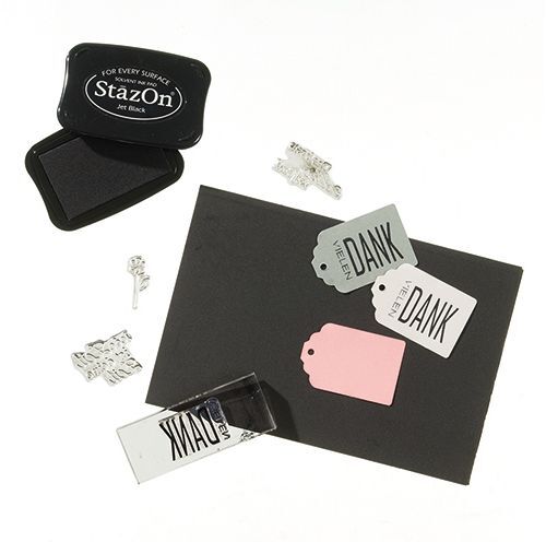 Efco Stempelmatte, 21 x 14,5 cm x 5 mm, schwarz