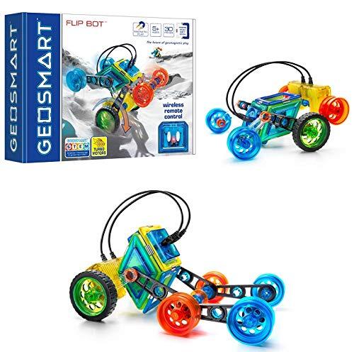 GeoSmart Flip Bot GeoMagnetic STEM  Construction Set with Turbo