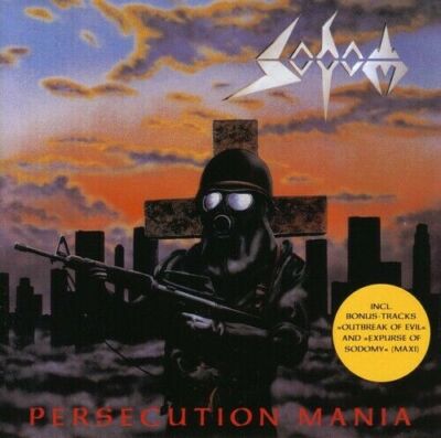 SODOM  Persecution Mania CD + BONUS TRACKS 