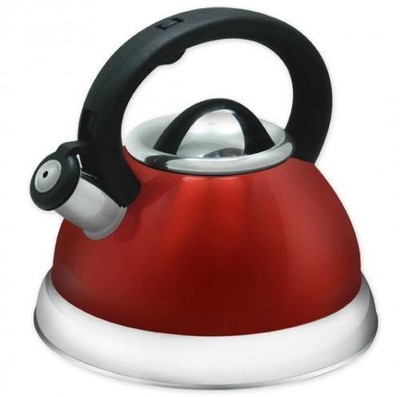 Stainless Steel Whistling Tea Kettle - 2.8 Liter Encapsulated Tea...