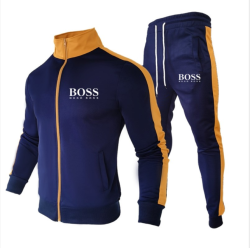DE Herren 2PCS Jogging Anzug Sweatshirt Hosen Trainingsanzug Sportanzug Neu 2020
