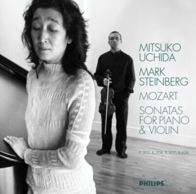 Mozart Sonatas For Piano & Violin Uchida/Steinberg UPC 028947565628 Brand New CD