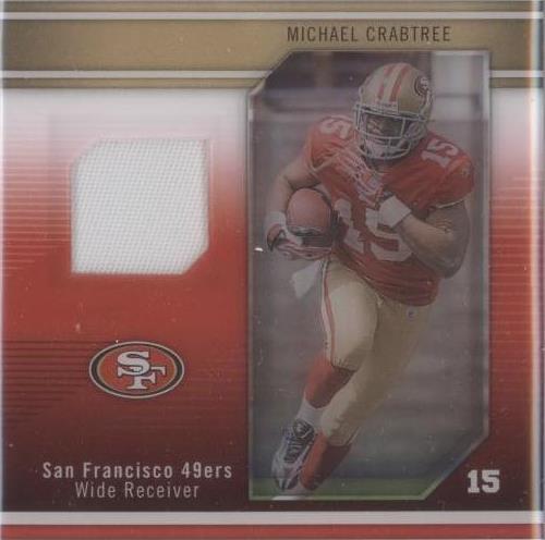 2009 SP Threads Michael Crabtree #RT-MC