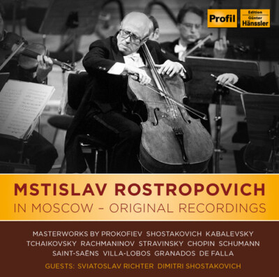 Chopin / Rostropovic - Mstislav Rostropovich in Moscow [New CD] 4 Pa